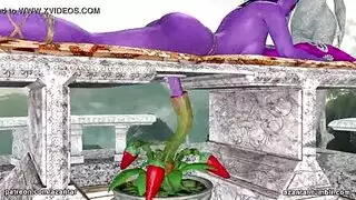 فتاة متحولة جنسياً تمارس الجنس مع جميع أفراد منزل نائب الرئيس