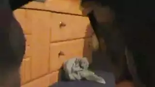 وضعية كلب منحرفة: جنس بهيمي على الأرض