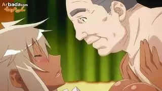 هنتاي مدبلج للعربية: جلسة نيك الشيخوخة والقضية الحلوة