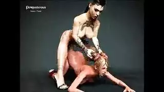 حفلة أكل فرج سحاقية